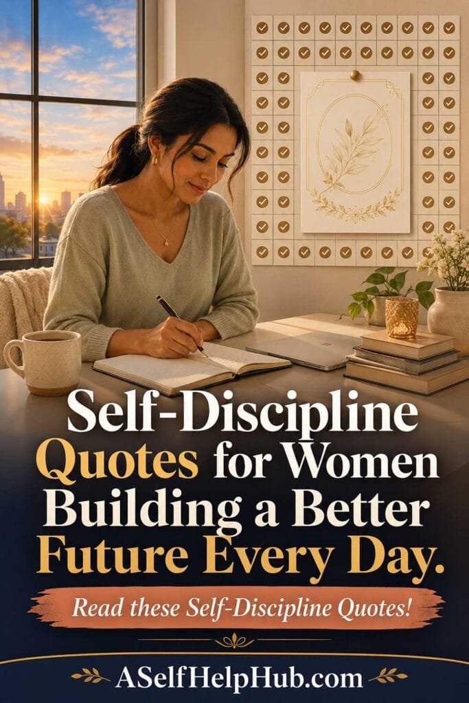 Self-Discipline Quotes for Women Building a Better Future Every Day