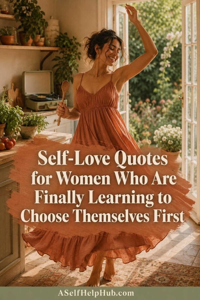 Self-Love Quotes for Women Learning to Choose Themselves