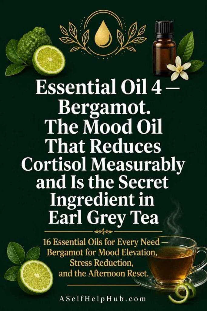 The Mood Oil That Reduces Cortisol Measurably