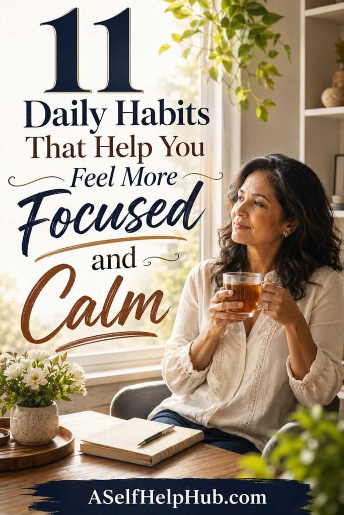 11 Daily Habits That Help You Feel More Focused and Calm