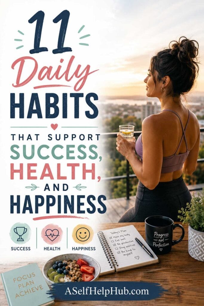 11 Daily Habits That Support Success, Health, and Happiness