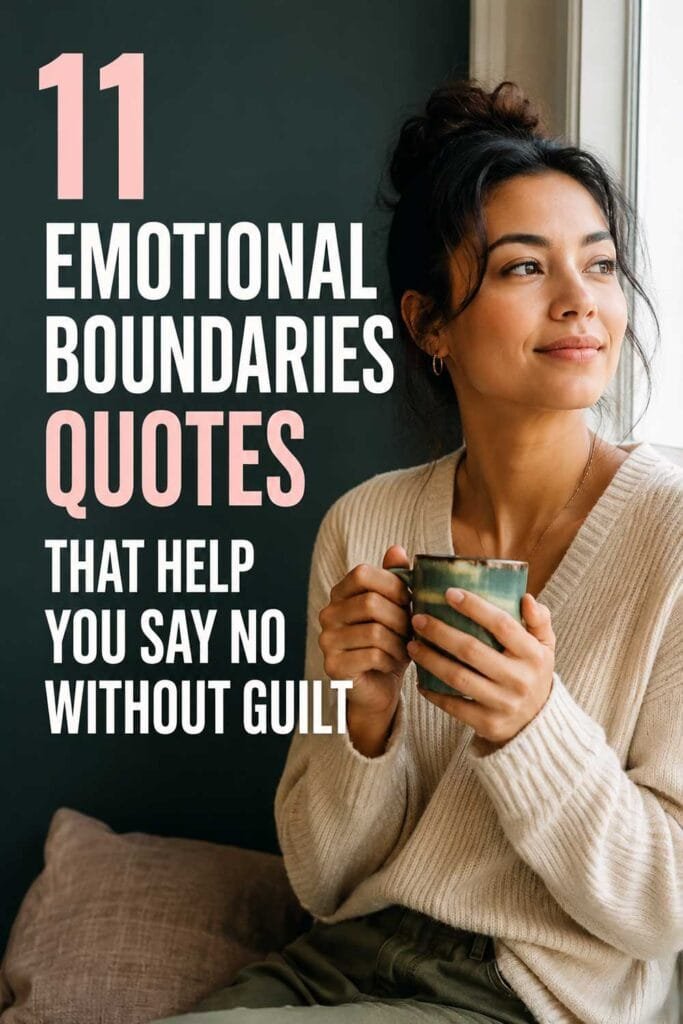 11 Emotional Boundaries Quotes That Help You Say No Without Guilt