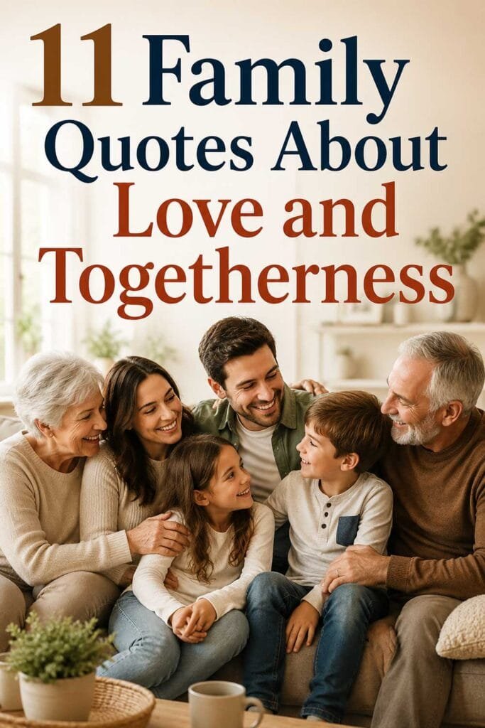11 Family Quotes About Love and Togetherness
