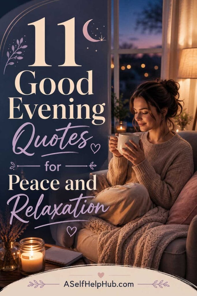 11 Good Evening Quotes for Peace and Relaxation