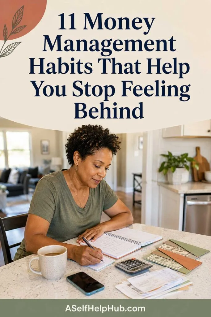 11 Money Management Habits That Help You Stop Feeling Behind