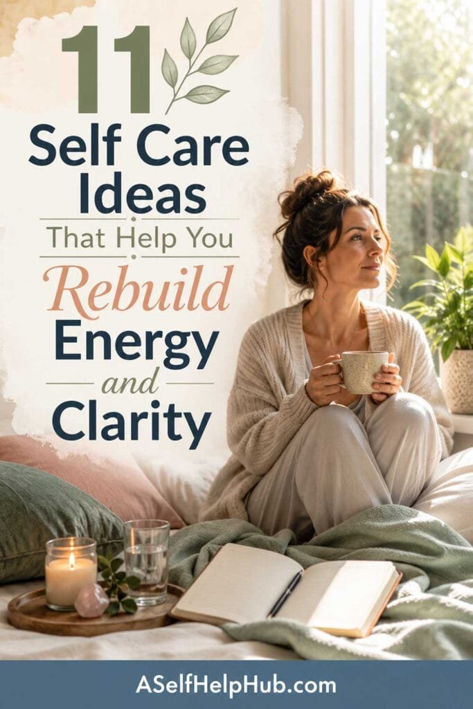 11 Self Care Ideas That Help You Rebuild Energy and Clarity