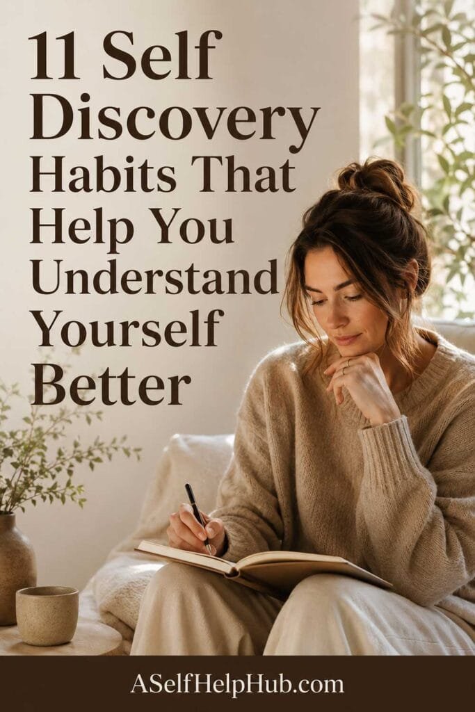 11 Self Discovery Habits That Help You Understand Yourself Better