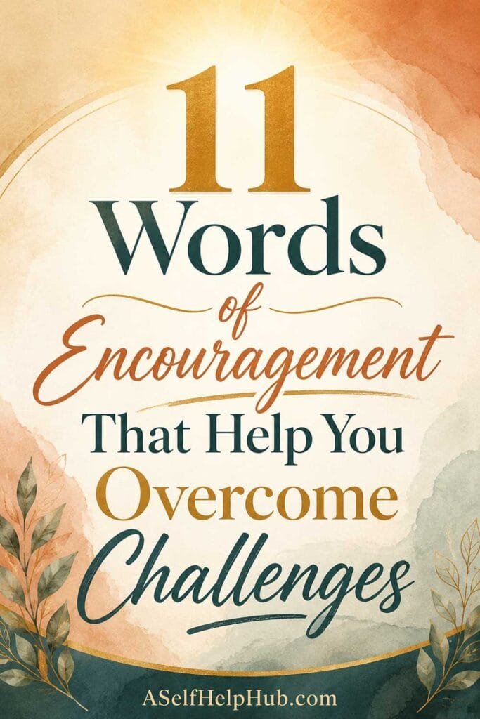 11 Words of Encouragement That Help You Overcome Challenges