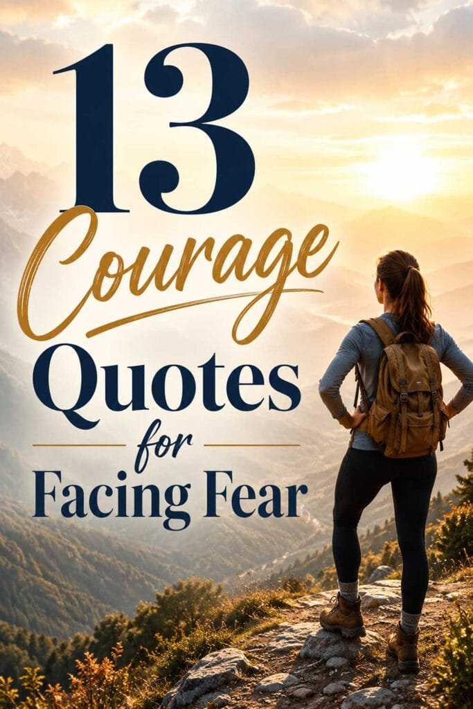 13 Courage Quotes for Facing Fear