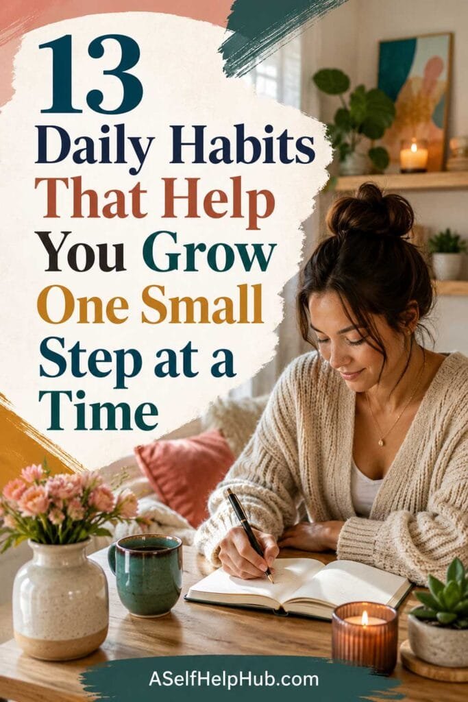 13 Daily Habits That Help You Grow One Small Step at a Time