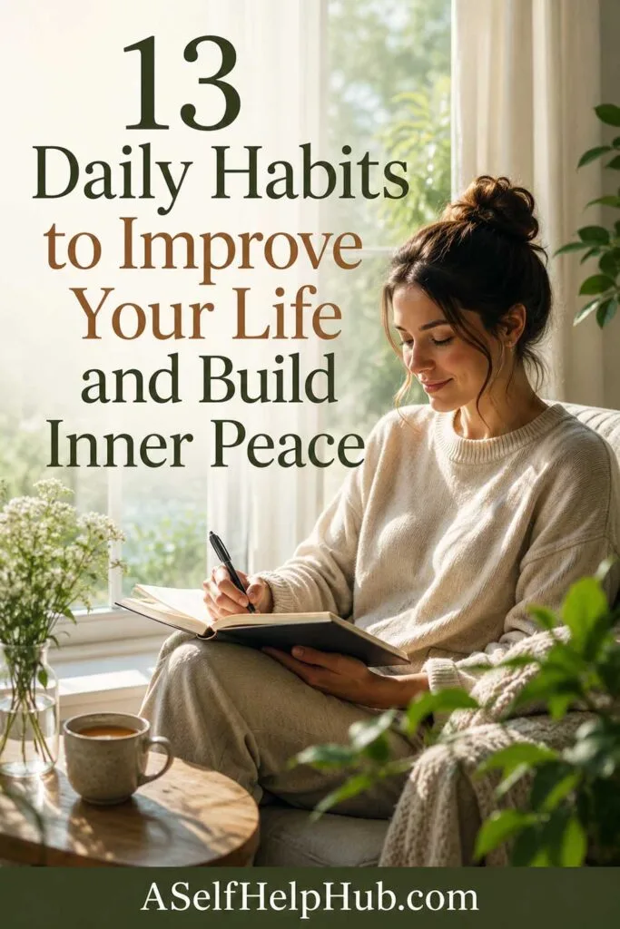 13 Daily Habits to Improve Your Life and Build Inner Peace