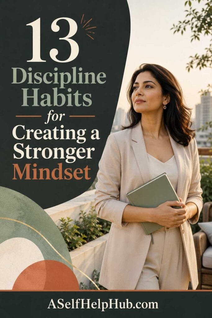 13 Discipline Habits for Creating a Stronger Mindset