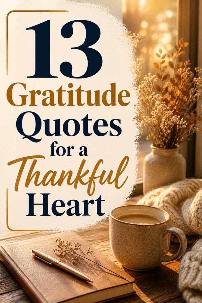 13 Gratitude Quotes for a Thankful Heart