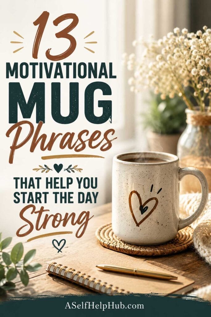 13 Motivational Mug Phrases That Help You Start the Day Strong