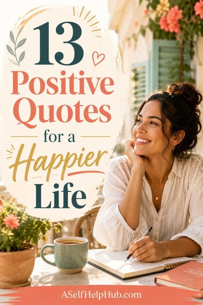 13 Positive Quotes for a Happier Life