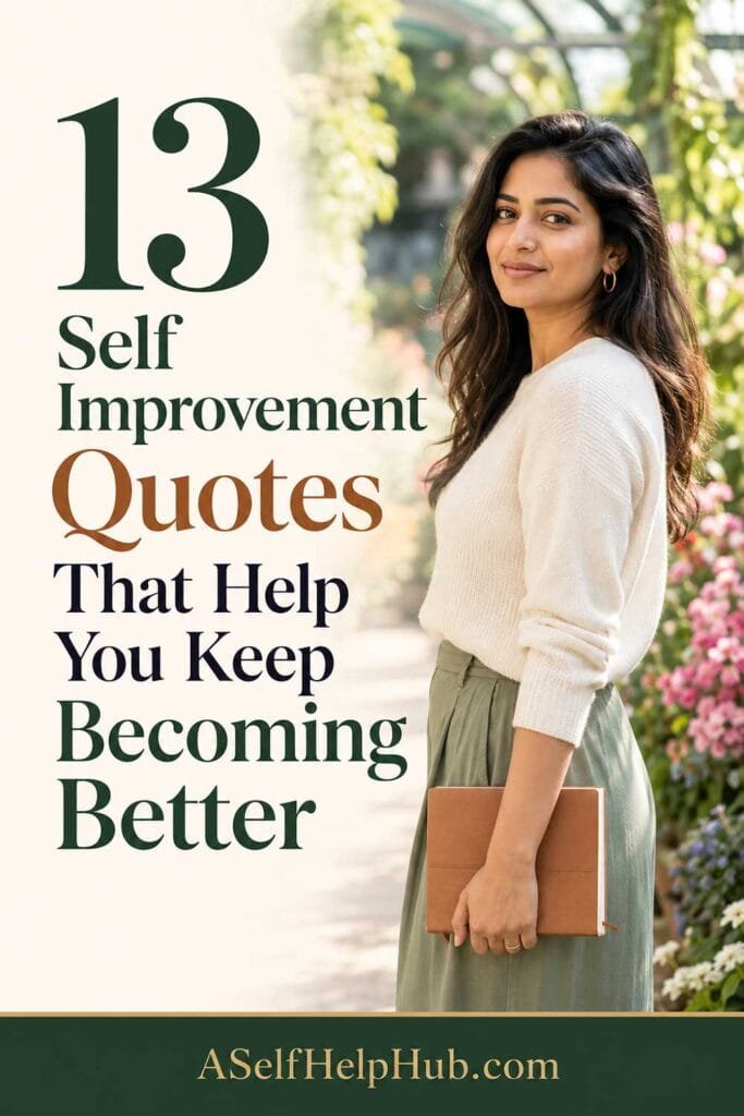 13 Self Improvement Quotes That Help You Keep Becoming Better