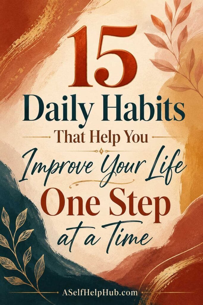15 Daily Habits That Help You Improve Your Life One Step at a Time