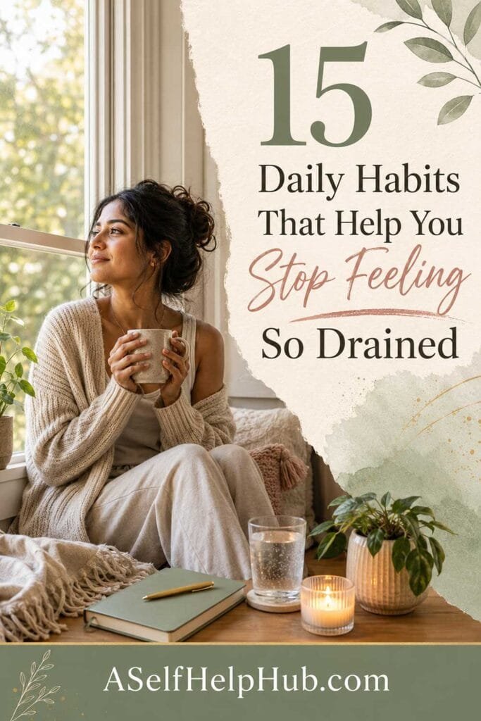 15 Daily Habits That Help You Stop Feeling So Drained