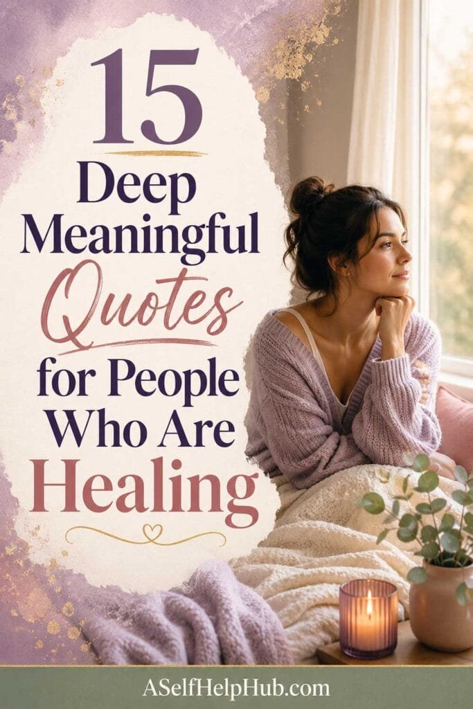 15 Deep Meaningful Quotes for People Who Are Healing