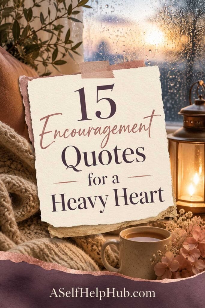 15 Encouragement Quotes for a Heavy Heart