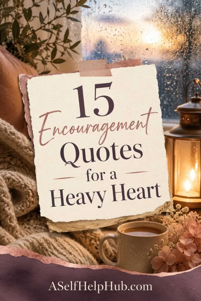 15 Encouragement Quotes for a Heavy Heart