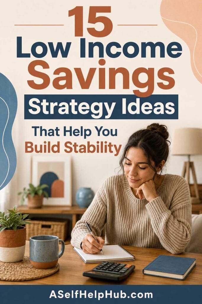 15 Low Income Savings Strategy Ideas That Help You Build Stability
