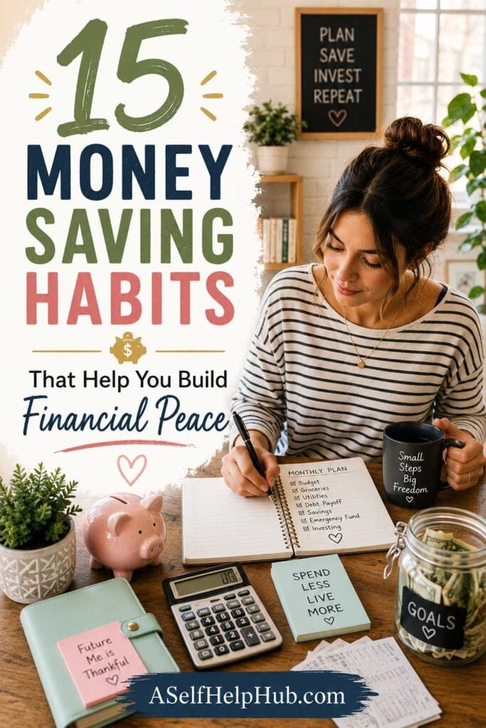 15 Money Saving Habits That Help You Build Financial Peace