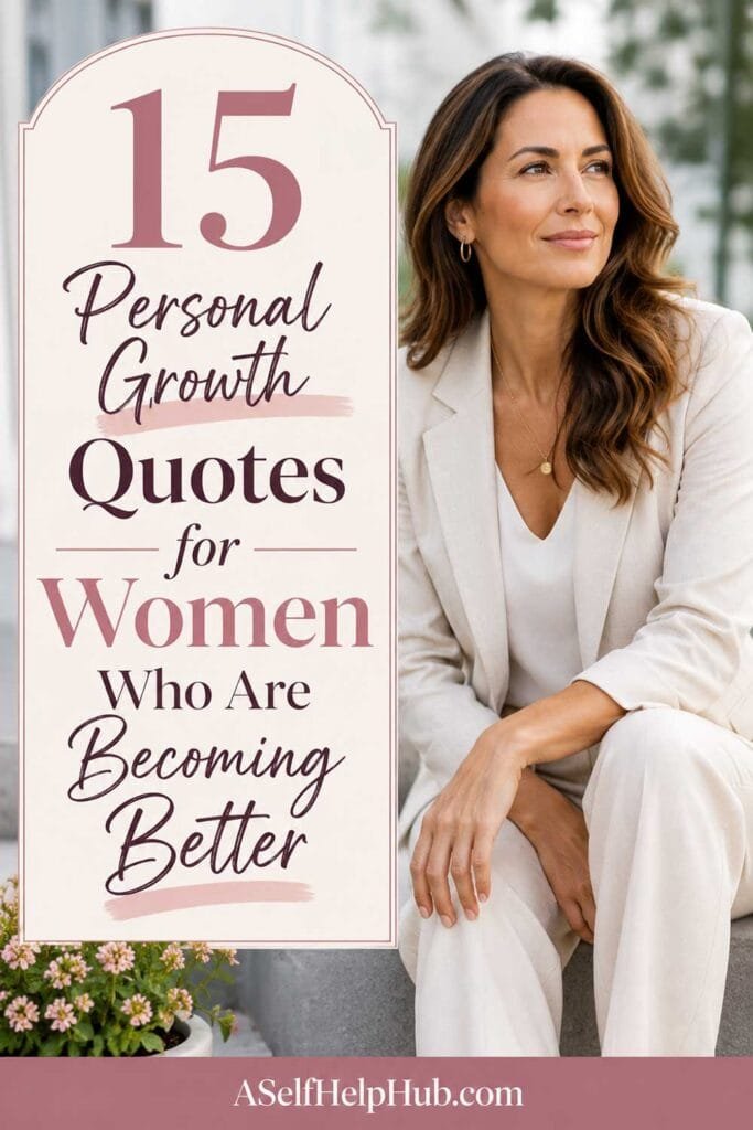 15 Personal Growth Quotes for Women Who Are Becoming Better