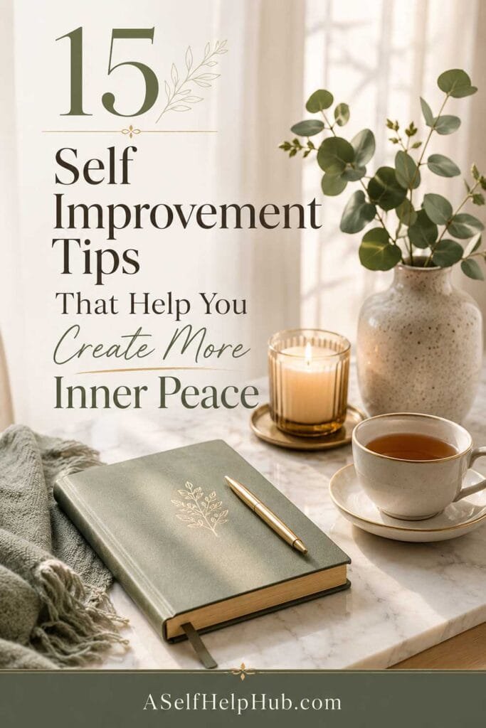 15 Self Improvement Tips That Help You Create More Inner Peace