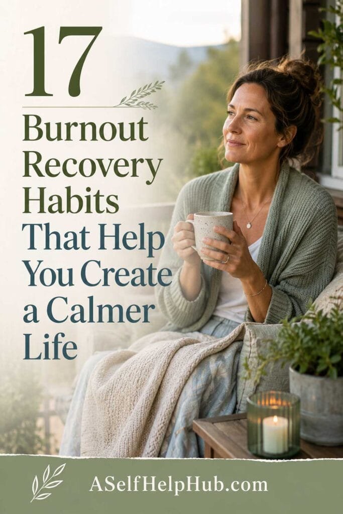 17 Burnout Recovery Habits That Help You Create a Calmer Life
