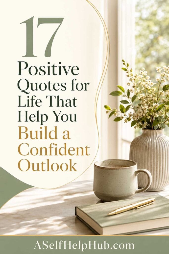 17 Positive Quotes for Life That Help You Build a Confident Outlook