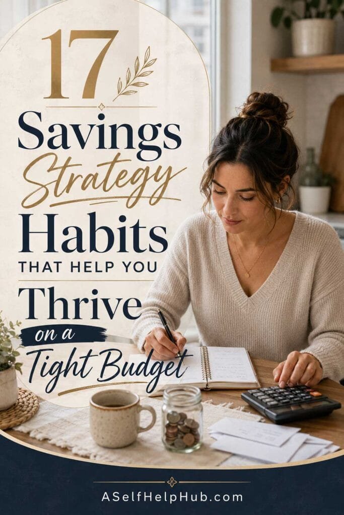 17 Savings Strategy Habits That Help You Thrive on a Tight Budget