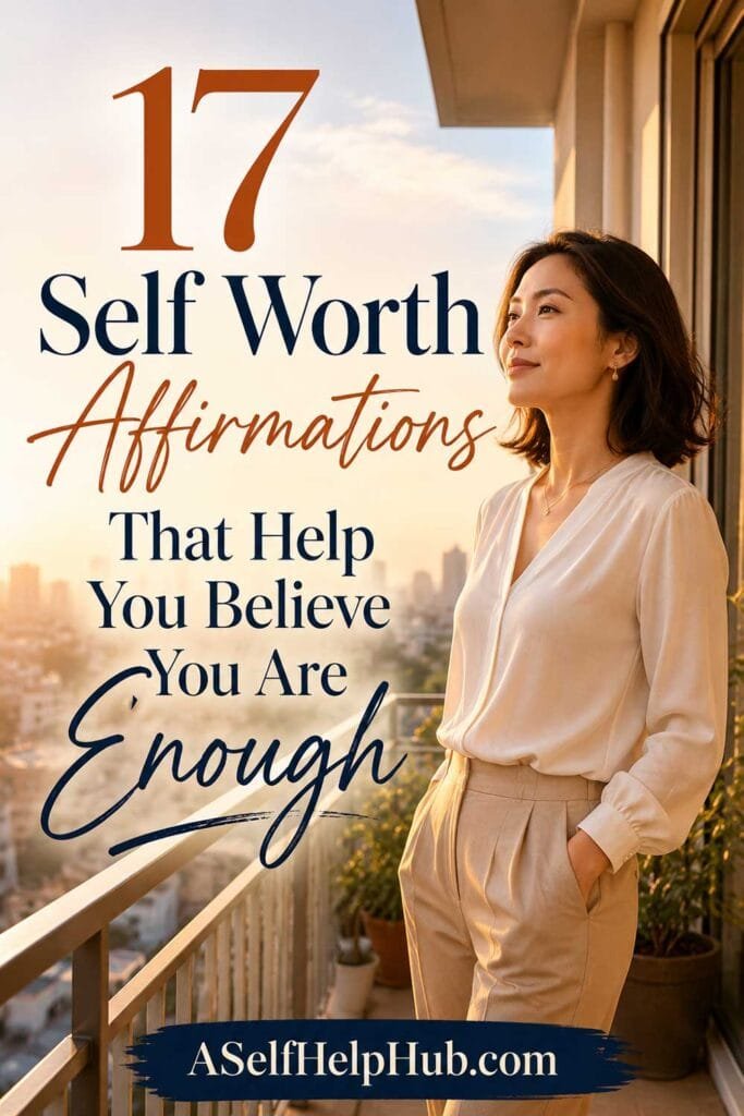 17 Self Worth Affirmations That Help You Believe You Are Enough