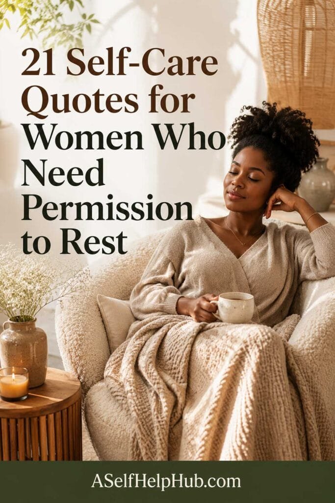 21 Self-Care Quotes for Women Who Need Permission to Rest