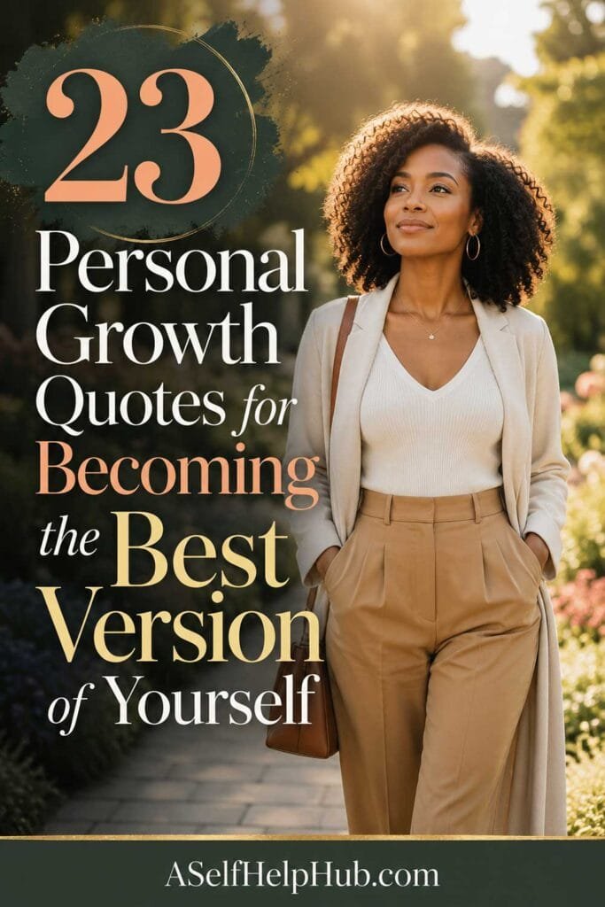 23 Personal Growth Quotes for Becoming the Best Version of Yourself