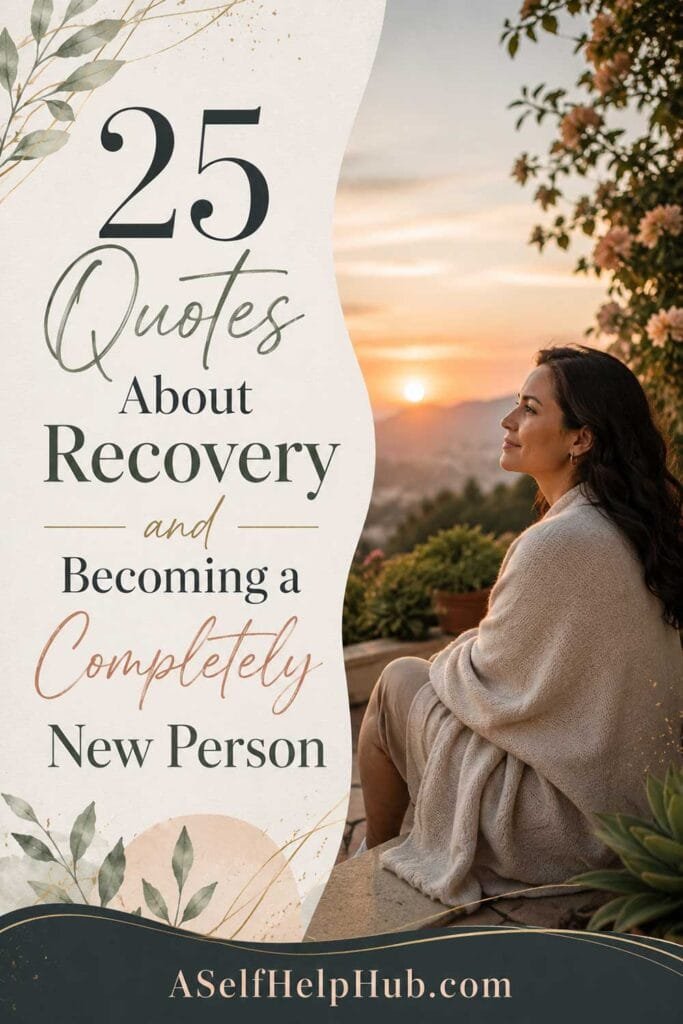 25 Quotes About Recovery and Becoming a Completely New Person