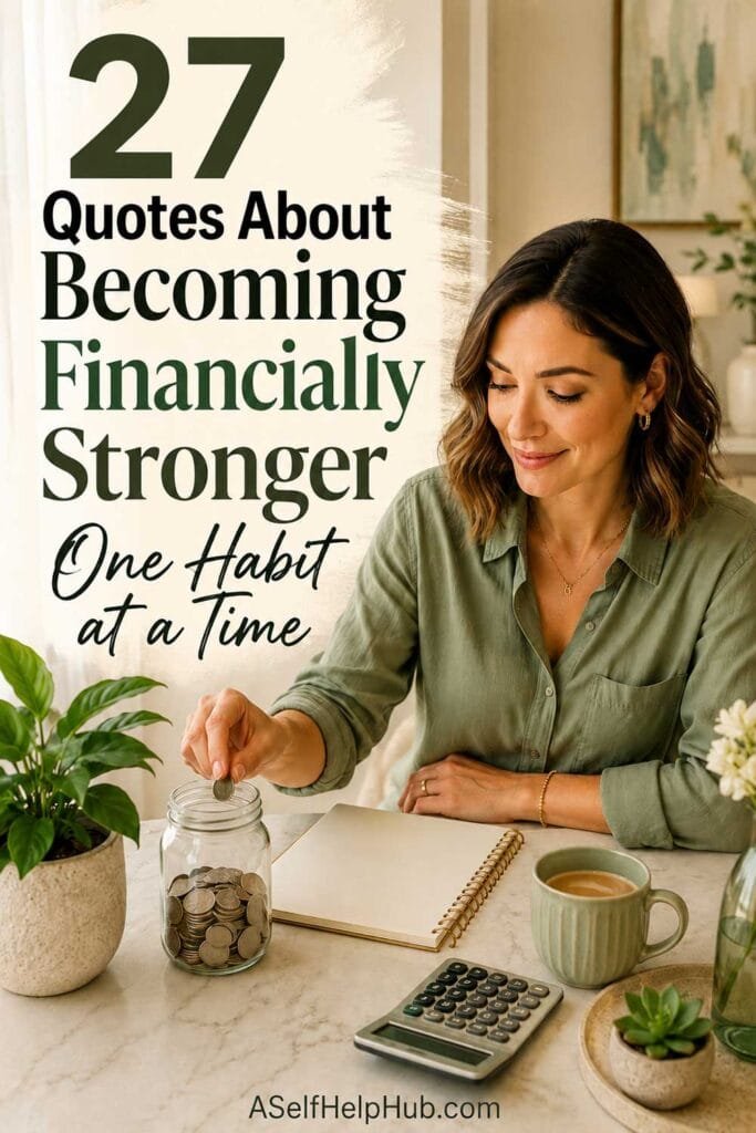 27 Quotes About Becoming Financially Stronger One Habit at a Time