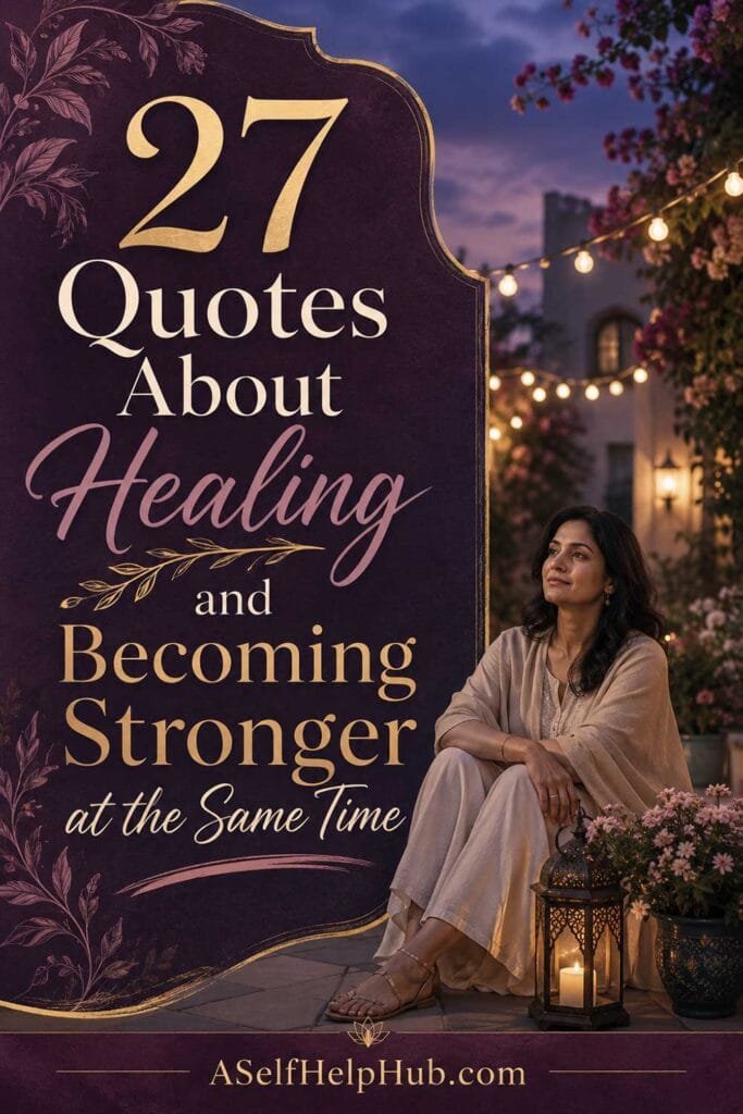 27 Quotes About Healing and Becoming Stronger at the Same Time