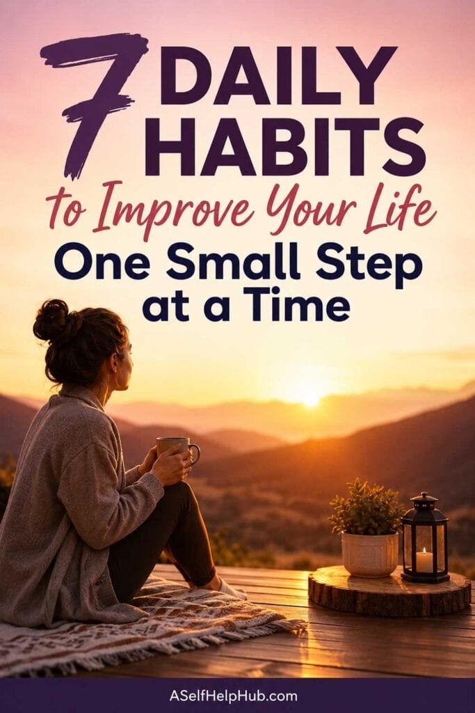 7 Daily Habits to Improve Your Life One Small Step at a Time