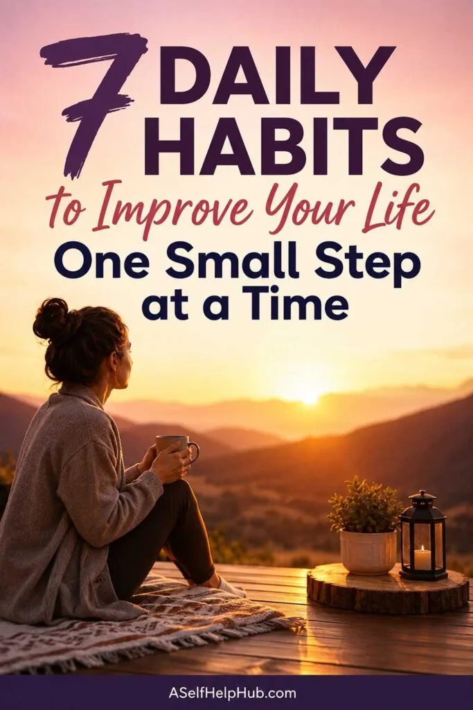7 Daily Habits to Improve Your Life One Small Step at a Time