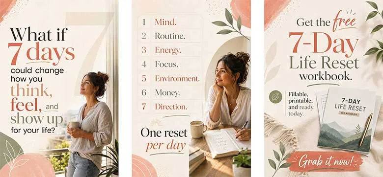 Free 7-Day Life Reset to help you stay strong in your boundaries