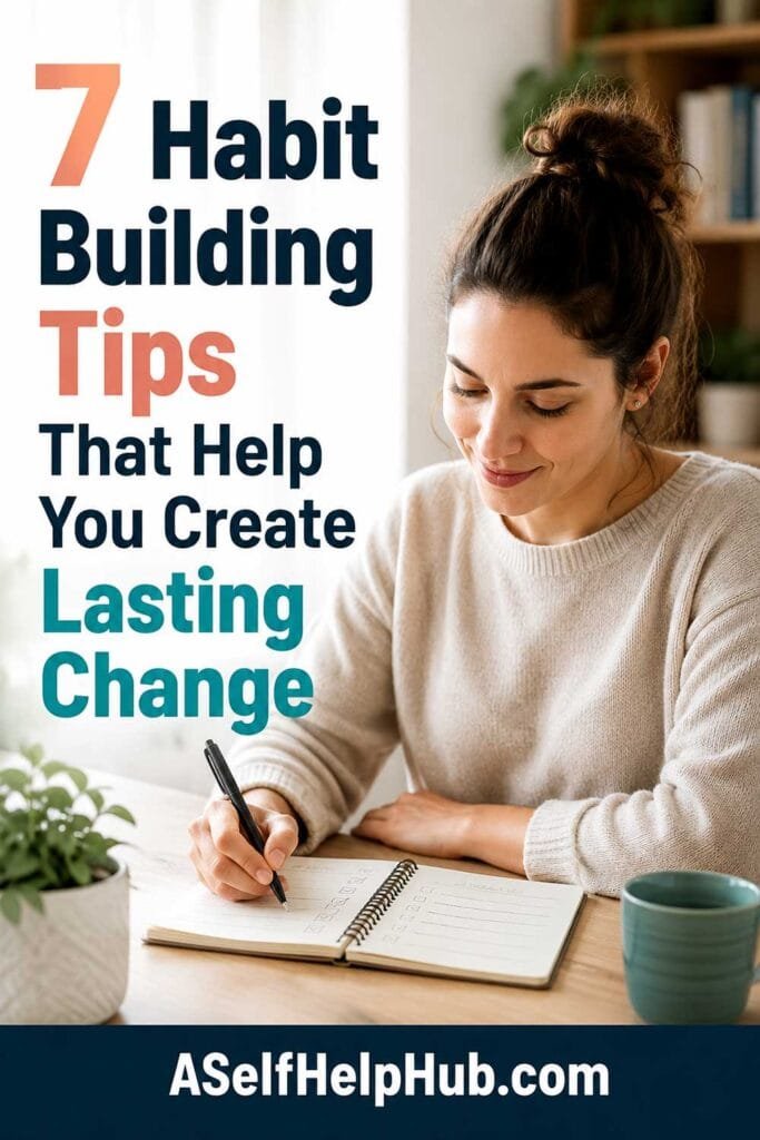 7 Habit Building Tips That Help You Create Lasting Change