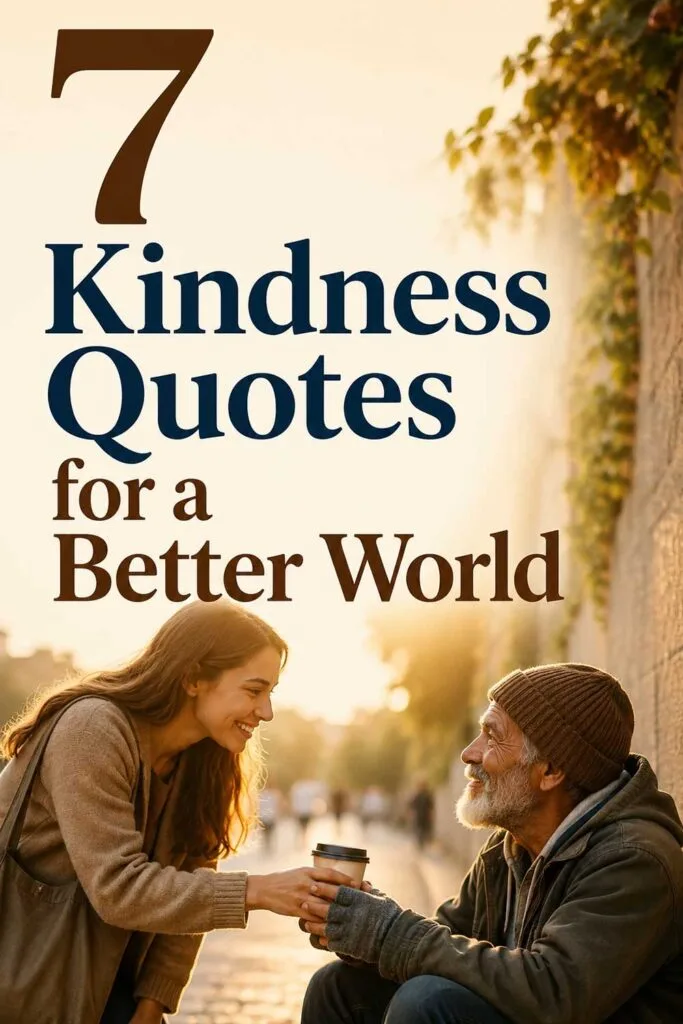 7 Kindness Quotes for a Better World