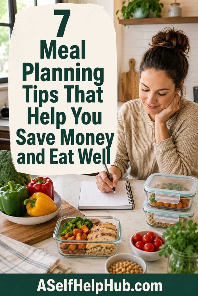 7 Meal Planning Tips That Help You Save Money and Eat Well