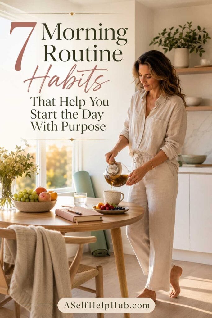 7 Morning Routine Habits That Help You Start the Day With Purpose