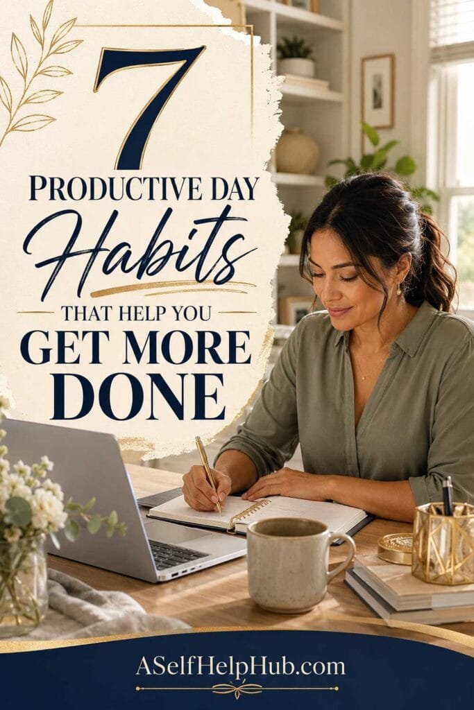 7 Productive Day Habits That Help You Get More Done