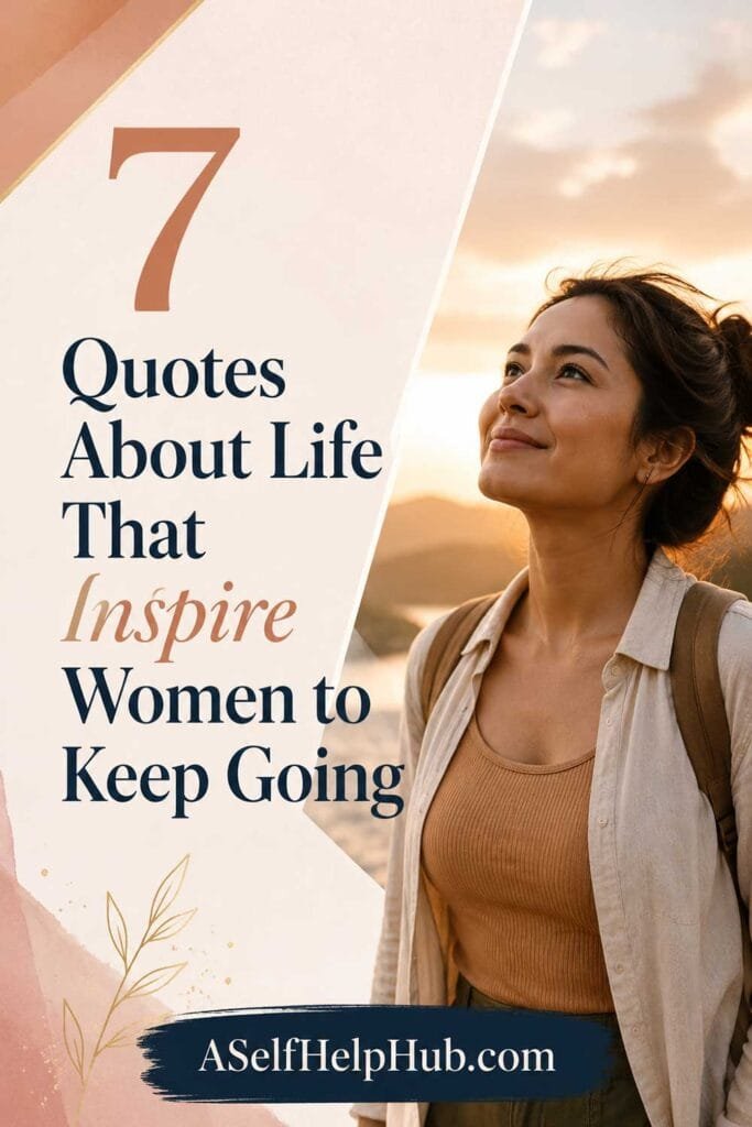 7 Quotes About Life That Inspire Women to Keep Going