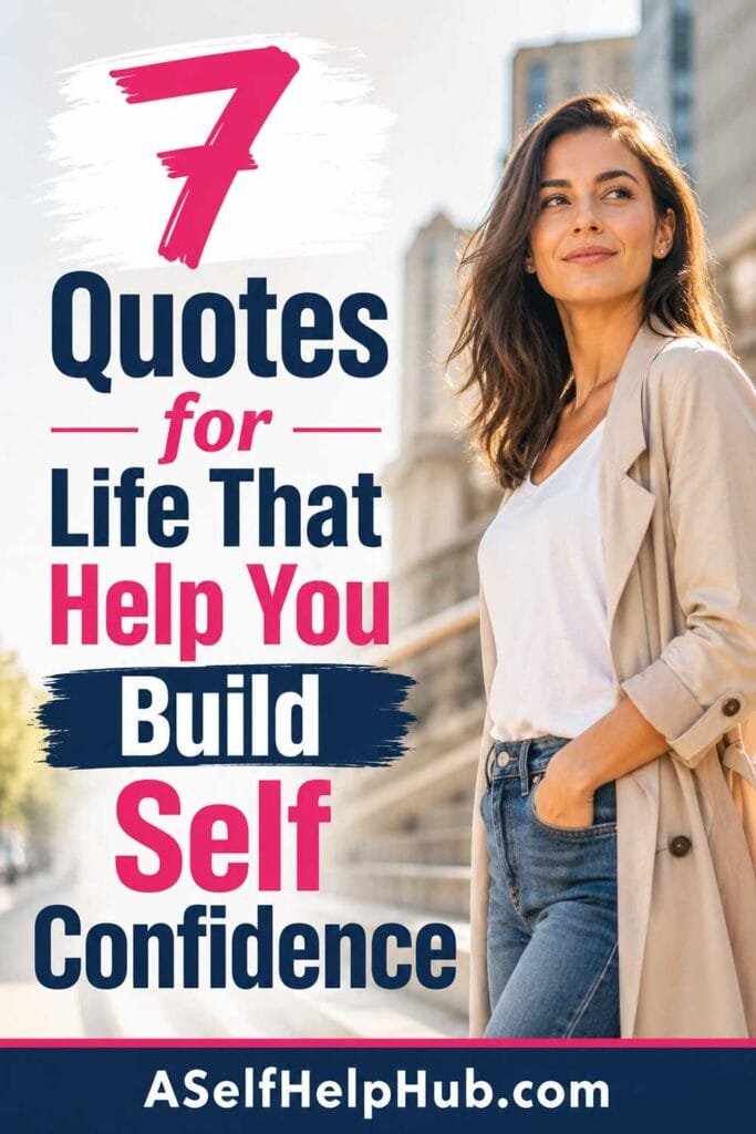 7 Quotes for Life That Help You Build Self Confidence