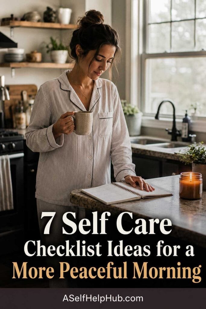 7 Self Care Checklist Ideas for a More Peaceful Morning
