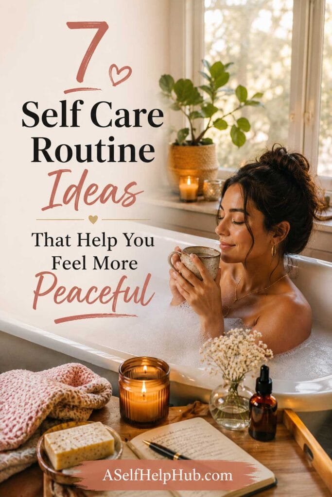 7 Self Care Routine Ideas That Help You Feel More Peaceful